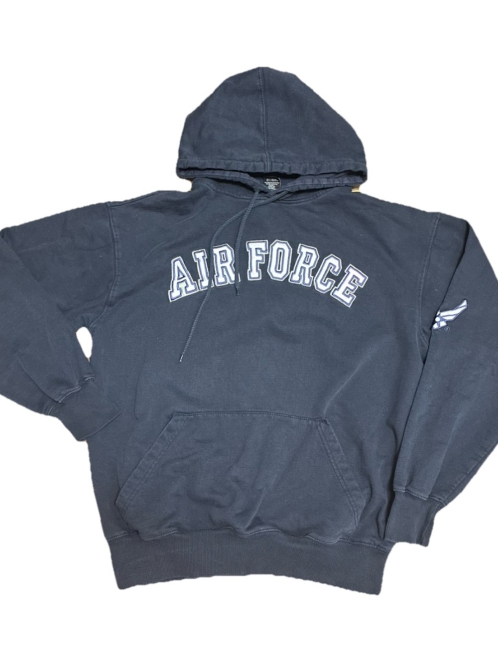 Air Force Navy Blue Pullover Hoodie Sweatshirt - Men